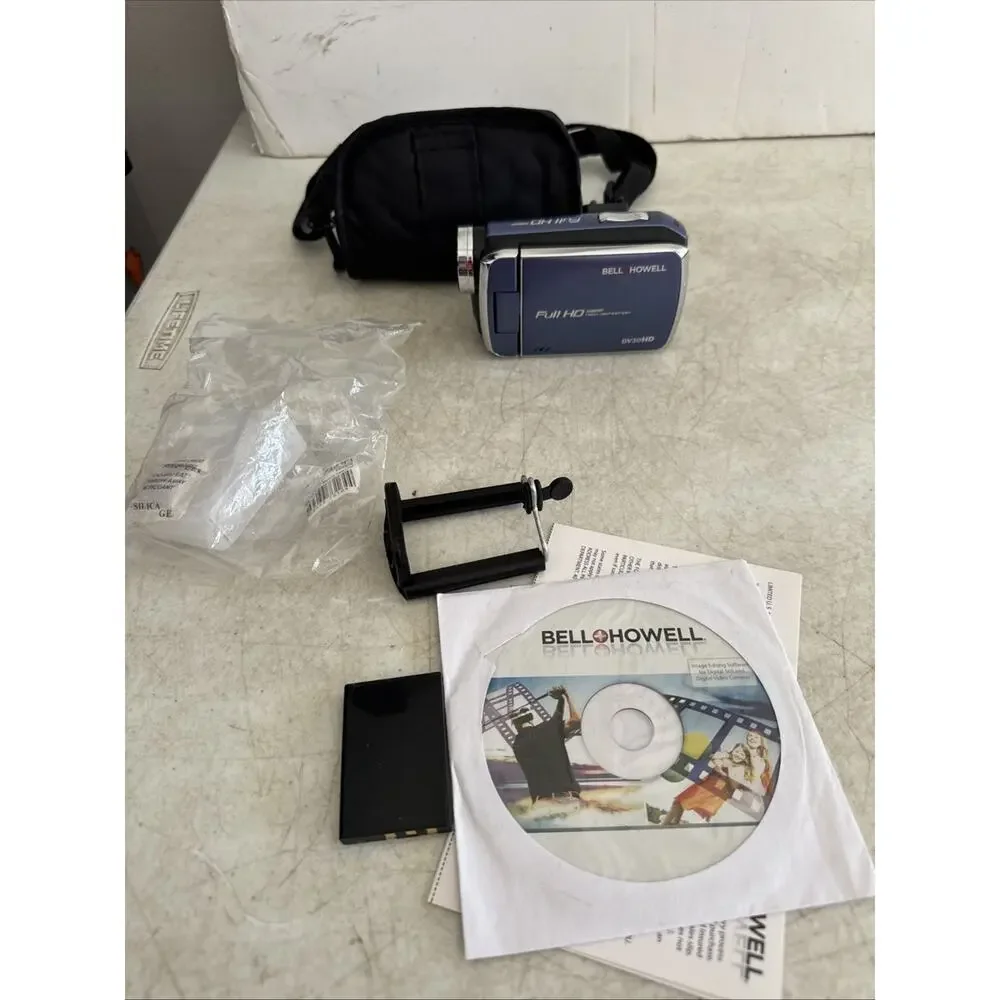 Bell Howell High Definition Dv30HD Touch Screen Camera/Camcorder
